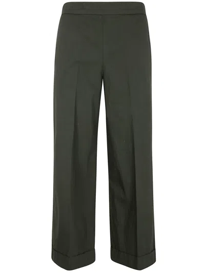 KILTIE KIRK WIDE LEG TROUSERS,KP328DT4802 480 FOREST