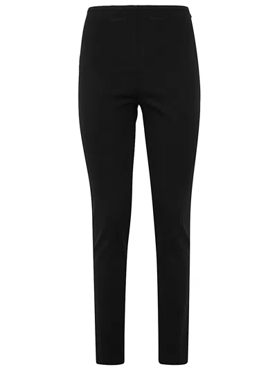 Kiltie Mike Side Zip Slim Trouser In Black