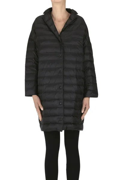 Kiltie Quilted Lightweight Down Jacket In Black