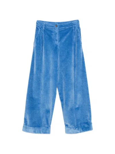 Kiltie Spencer Trousers In Blue