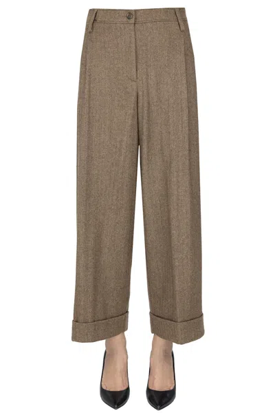 Kiltie Spencer Trousers In Gray