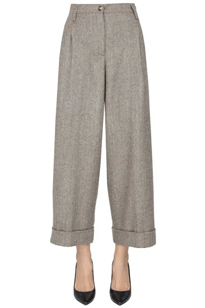 Kiltie Spencer Trousers In Gray