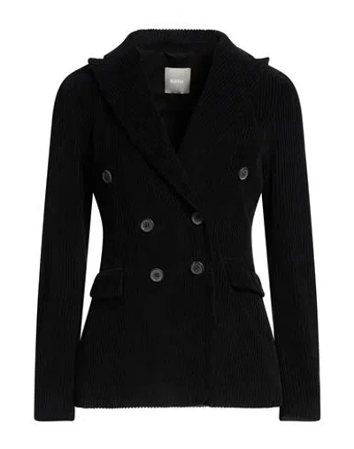 Kiltie Woman Blazer Black Size 10 Cotton