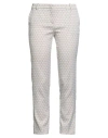 Kiltie Woman Pants Beige Size 4 Polyester, Polyamide, Elastane In Multi
