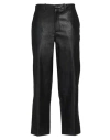 Kiltie Woman Pants Black Size 10 Cotton, Polyamide, Elastane In Black