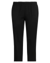 Kiltie Woman Pants Black Size 14 Wool, Polyamide, Elastane In Black