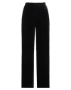 Kiltie Woman Pants Black Size 8 Viscose, Silk