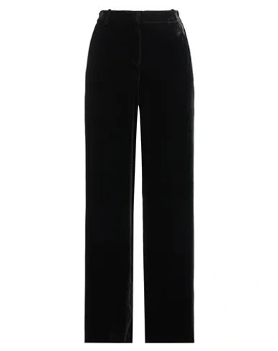 Kiltie Woman Pants Black Size 8 Viscose, Silk