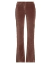 Kiltie Woman Pants Cocoa Size 4 Cotton, Viscose, Elastane In Brown