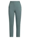Kiltie Woman Pants Deep Teal Size 8 Viscose, Elastane In Green