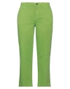 Kiltie Woman Pants Green Size 10 Cotton, Linen