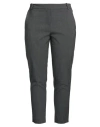 Kiltie Woman Pants Lead Size 10 Polyester, Virgin Wool, Elastane In Gray
