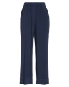 Kiltie Woman Pants Midnight Blue Size 4 Silk, Elastane In Purple