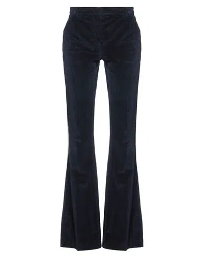 Kiltie Woman Pants Midnight Blue Size 2 Cotton, Viscose, Elastane