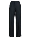 Kiltie Woman Pants Midnight Blue Size 6 Virgin Wool, Elastane In Blue