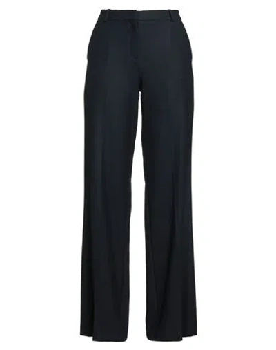 Kiltie Woman Pants Midnight Blue Size 6 Virgin Wool, Elastane