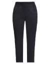 Kiltie Woman Pants Midnight Blue Size 8 Goat Skin In Black