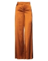 Kiltie Woman Pants Rust Size 8 Viscose, Elastane In Red