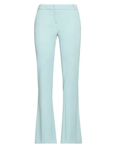 KILTIE KILTIE WOMAN PANTS SKY BLUE SIZE 8 POLYESTER, ELASTANE