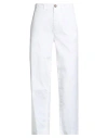 Kiltie Woman Pants White Size 2 Cotton, Elastane