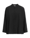 Kiltie Woman Shirt Charcoal Size 2 Silk, Elastane