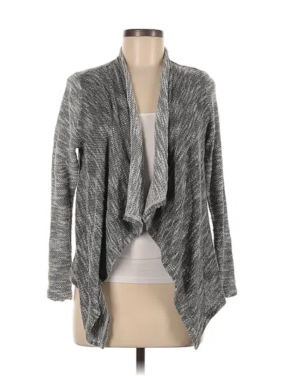 Pre-owned Kim & Cami Cardigan Sweater In Gray