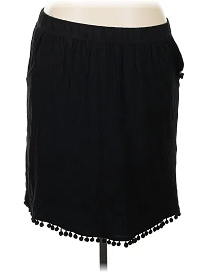 Pre-owned Kim & Cami Casual Skirt In Black