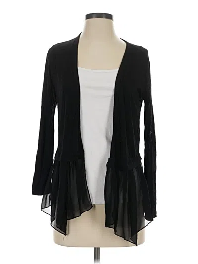 Pre-owned Kim & Cami Kimono In Black