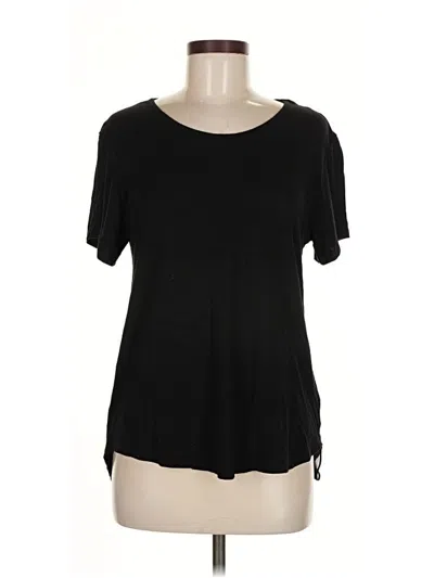 Pre-owned Kim & Cami Short Sleeve T-shirt In Black