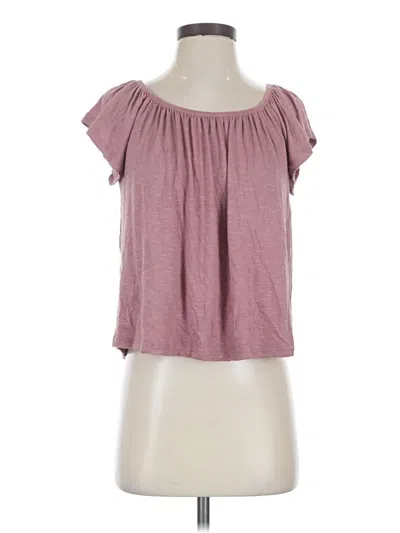 Pre-owned Kim & Cami Short Sleeve T-shirt In Pink