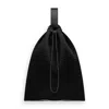Kim Foley Women's Black Mesh Athletic Beach Crossbody Bag In Black