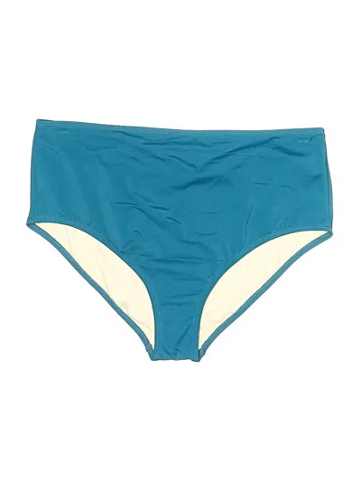 Pre-owned Kim Gravel X Swimsuits For All Swimsuit Bottoms In Blue