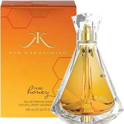 Kim Kardashian Ladies Pure Honey Edp Spray 3.4 oz Fragrances 049398940116 In Red   / Honey