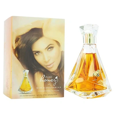 Kim Kardashian Ladies Pure Honey Edp Spray 3.4 oz Fragrances 049398967984 In Red   / Honey