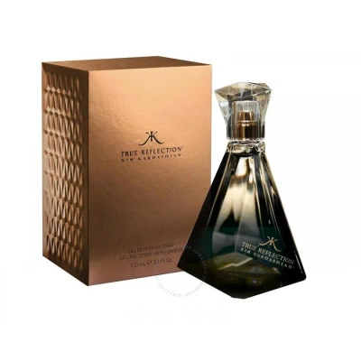 Kim Kardashian Ladies True Reflection Edp Spray 3.4 oz Fragrances 049398940130 In Chocolate