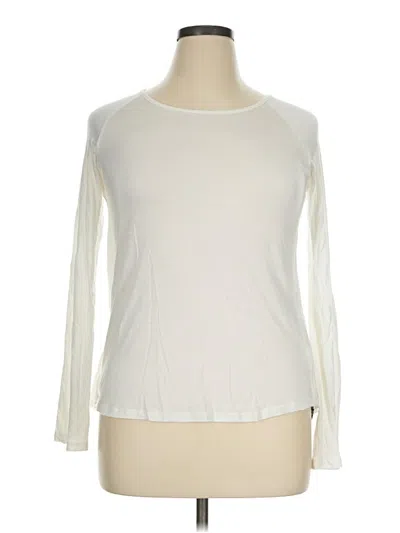 Pre-owned Kim Rogers 3/4 Sleeve T-shirt In Ivory