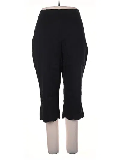 Pre-owned Kim Rogers Active Pants In Black