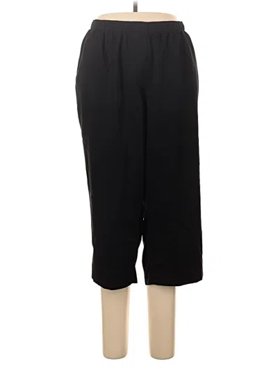Pre-owned Kim Rogers Active Pants In Black