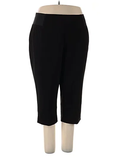 Pre-owned Kim Rogers Active Pants In Black