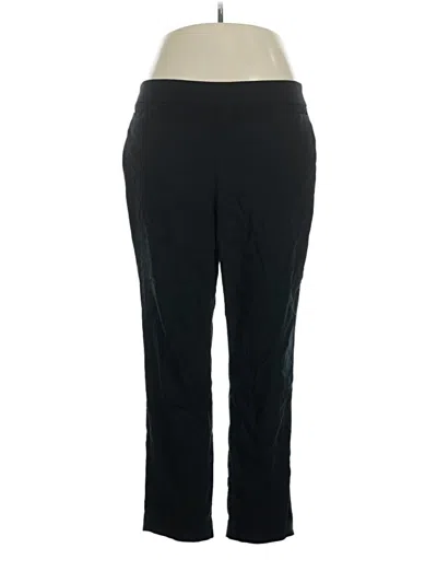Pre-owned Kim Rogers Active Pants In Black