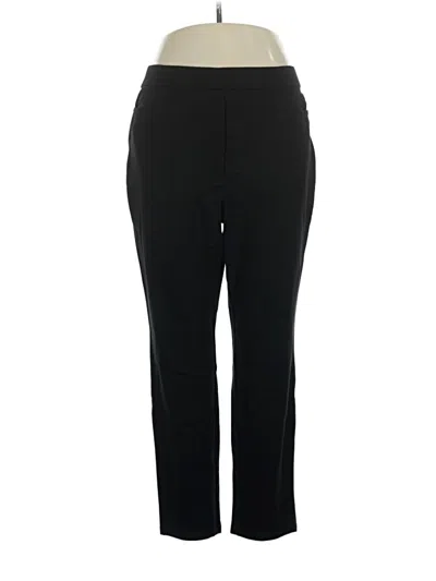Pre-owned Kim Rogers Active Pants In Black