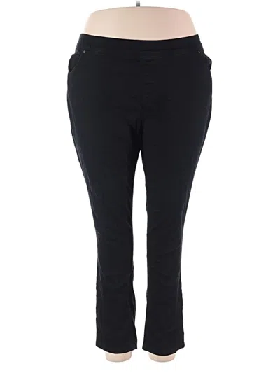 Pre-owned Kim Rogers Active Pants In Black