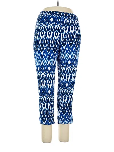 Pre-owned Kim Rogers Active Pants In Blue