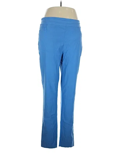 Pre-owned Kim Rogers Active Pants In Blue