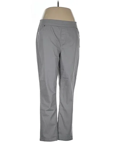 Pre-owned Kim Rogers Active Pants In Gray