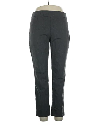 Pre-owned Kim Rogers Active Pants In Gray