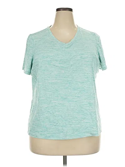 Pre-owned Kim Rogers Active T-shirt In Teal