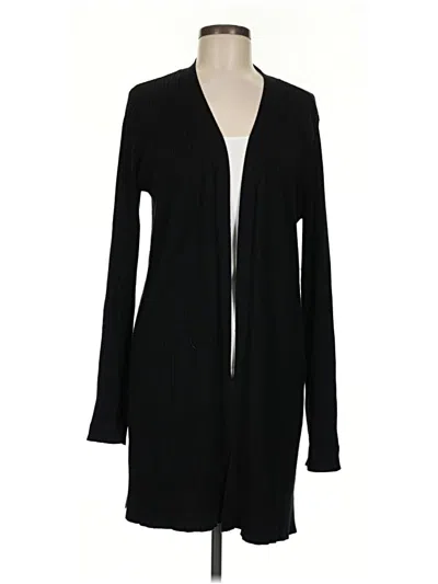 Pre-owned Kim Rogers Cardigan Sweater In Black