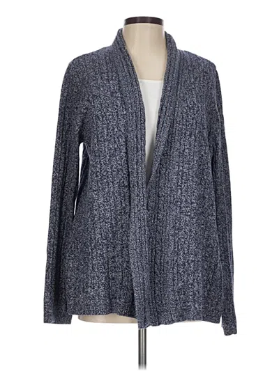 Pre-owned Kim Rogers Cardigan Sweater In Blue