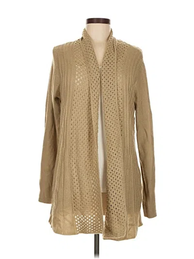 Pre-owned Kim Rogers Cardigan Sweater In Brown